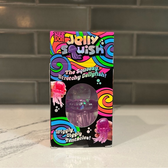 Nee Doh Jellyfish Squish Toy - Picture 3 of 3